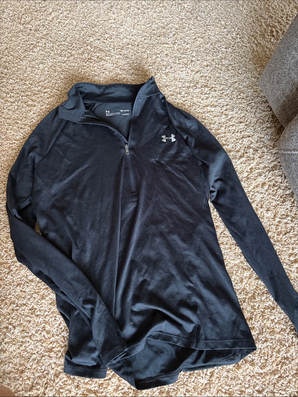 under Armour, loose heat gear, long sleeve